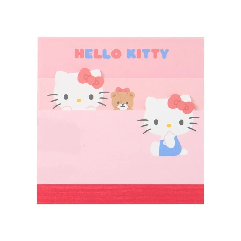 Hello Kitty 3-Tier Mini Memo Pad (Expressions)
