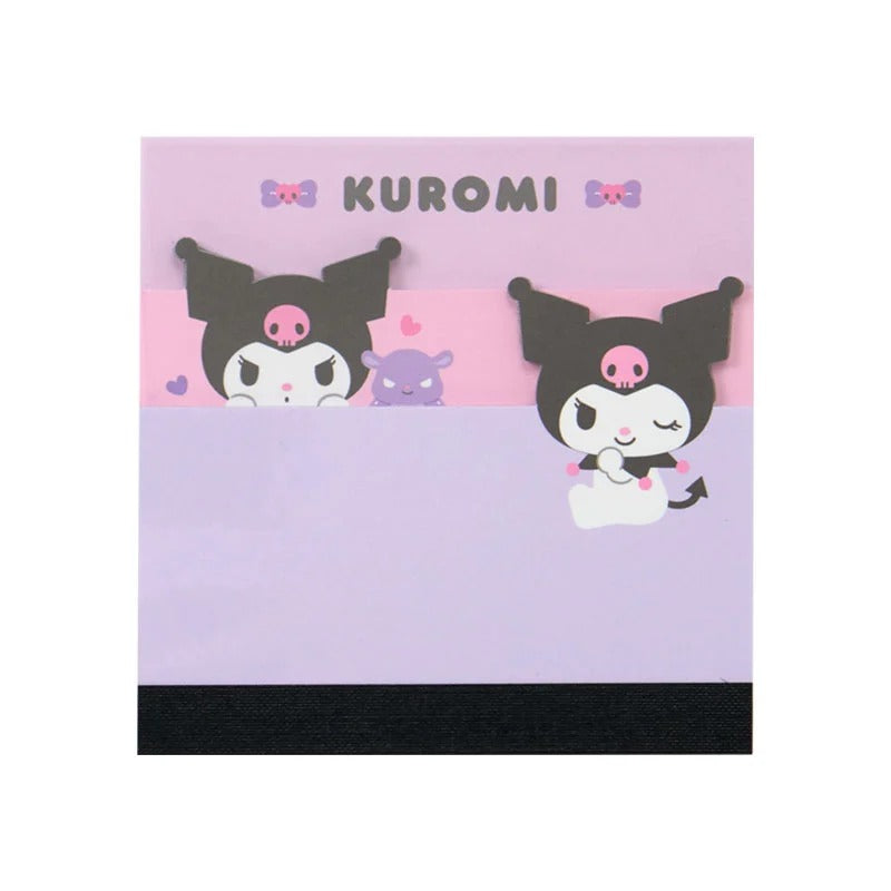 Kuromi 3-Tier Mini Memo Pad (Expressions)