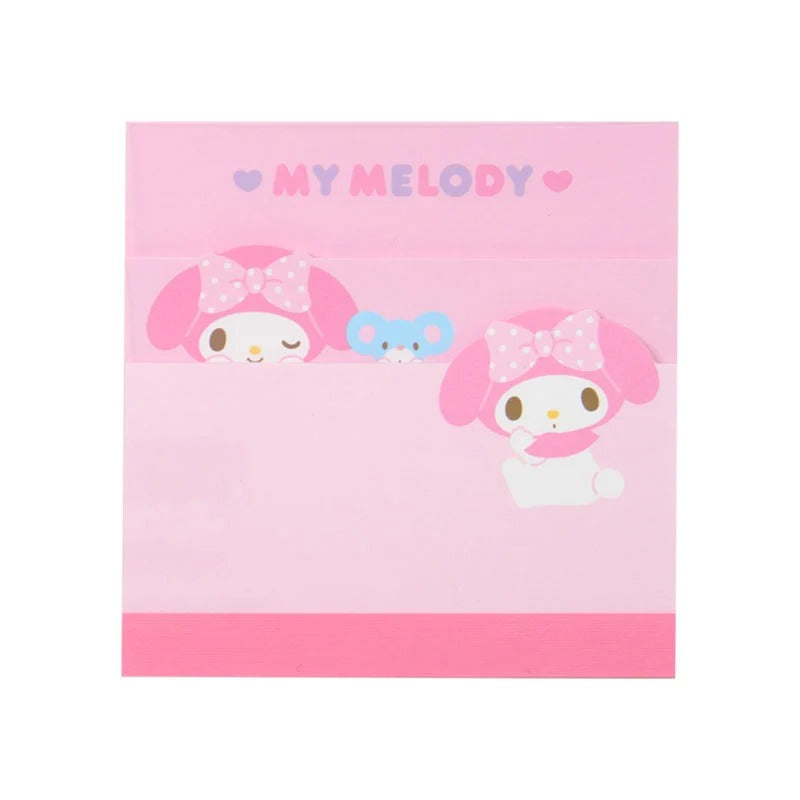 My Melody 3-Tier Mini Memo Pad (Expressions)