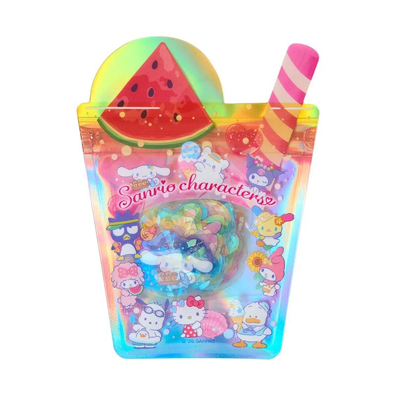 Sanrio Characters 30-Piece Summer Mini Sticker Pack