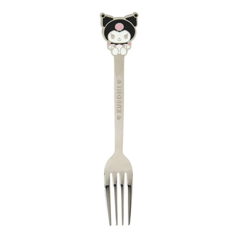 Kuromi Classic Engraved Stainless Steel Fork