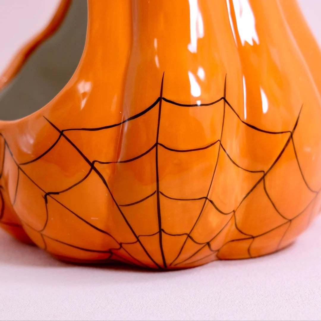 Hello Kitty Big Mouth Jack-O-Lantern Ceramic Candy Bowl