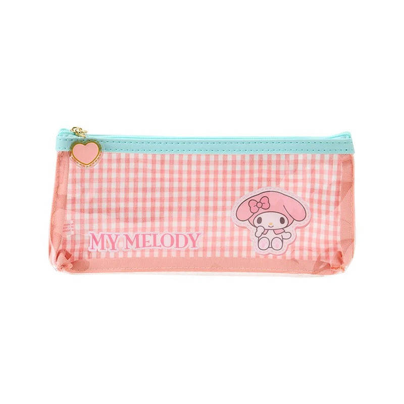 My Melody Gingham Pencil Pouch
