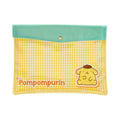 Pompompurin Gingham Flat Pouch