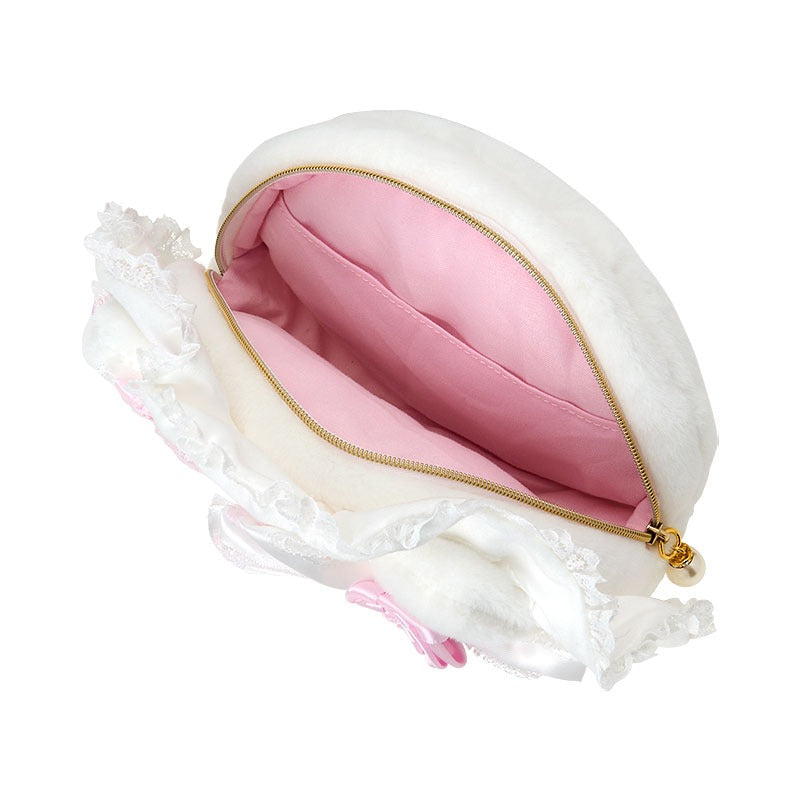 Hello Kitty Lace and Frills Plush Zipper Pouch