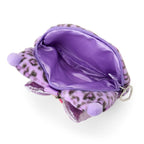 Kuromi Leopard Cat Plush Mini Pouch