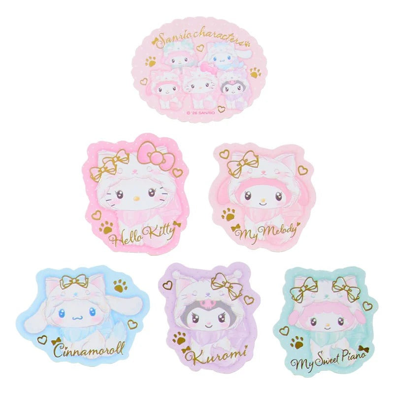 Sanrio Characters Milky Kitten 26 Piece Sticker Pack