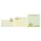 Keroppi Three-Tier Mini Memo Pad, Expressions