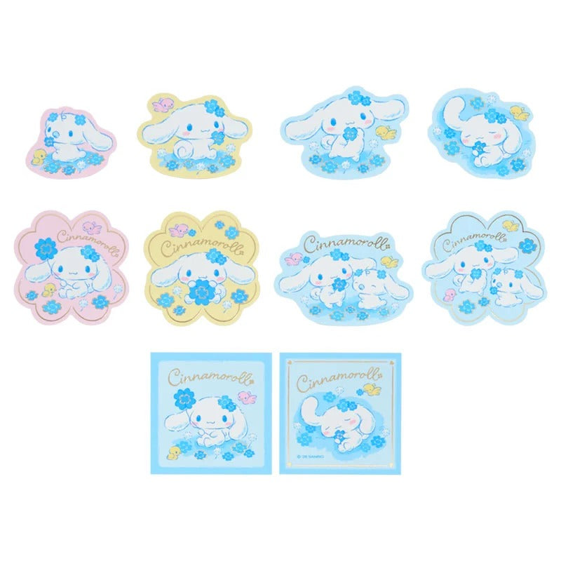 Cinnamoroll Blue Clover 20 Piece Sticker Pack