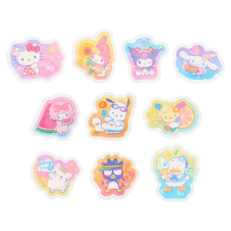 Sanrio Characters 30 Piece Summer Mini Sticker Pack