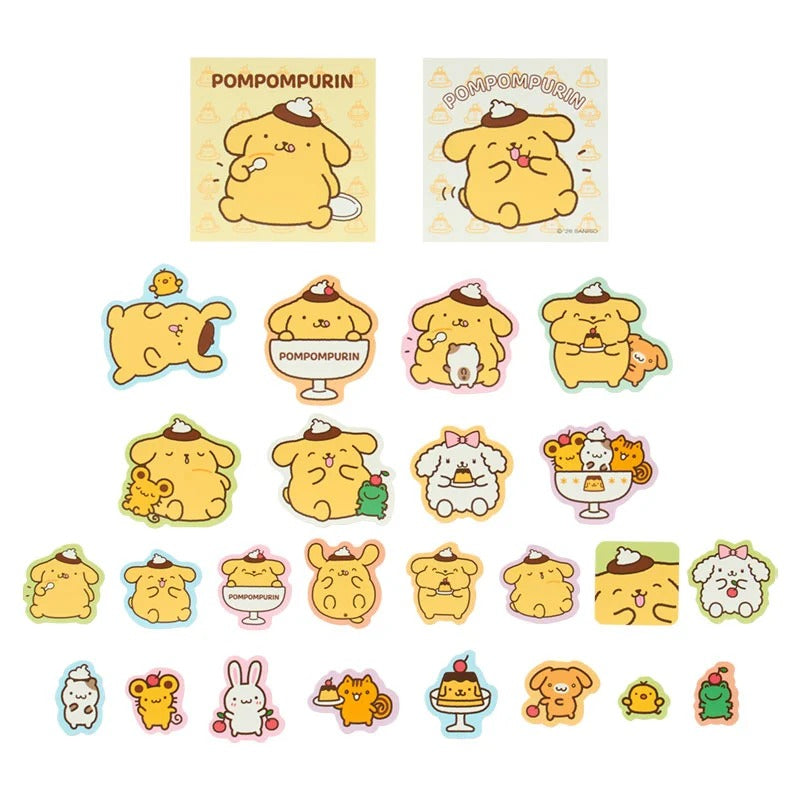 Pompompurin 30th Anniversary 26 Piece Sticker Pack