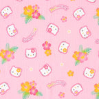 Hello Kitty Hibiscus Soft Cotton Gauze Throw Blanket