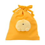 Pompompurin Plush Face Drawstring Travel Pouch