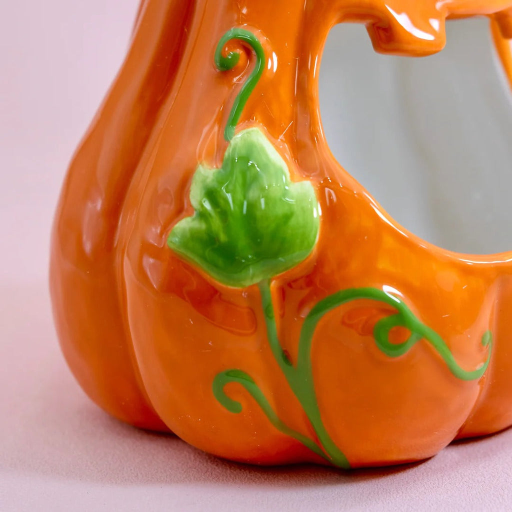 Hello Kitty Big Mouth Jack-O-Lantern Ceramic Candy Bowl