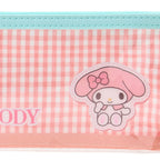 My Melody Gingham Pencil Pouch With Clear Window