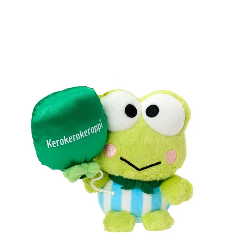 Keroppi Adventure Balloon Plush Mascot Keychain