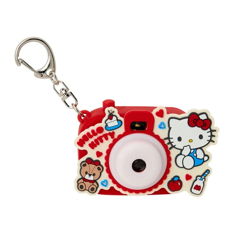 Hello Kitty Mini Light Projection Camera Keychain