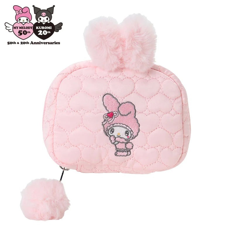 My Melody Mini Zipper Pouch (My Melody 50th & Kuromi 20th Anniv. Melo Series)