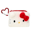 Hello Kitty Fuzzy Mini Zipper Pouch
