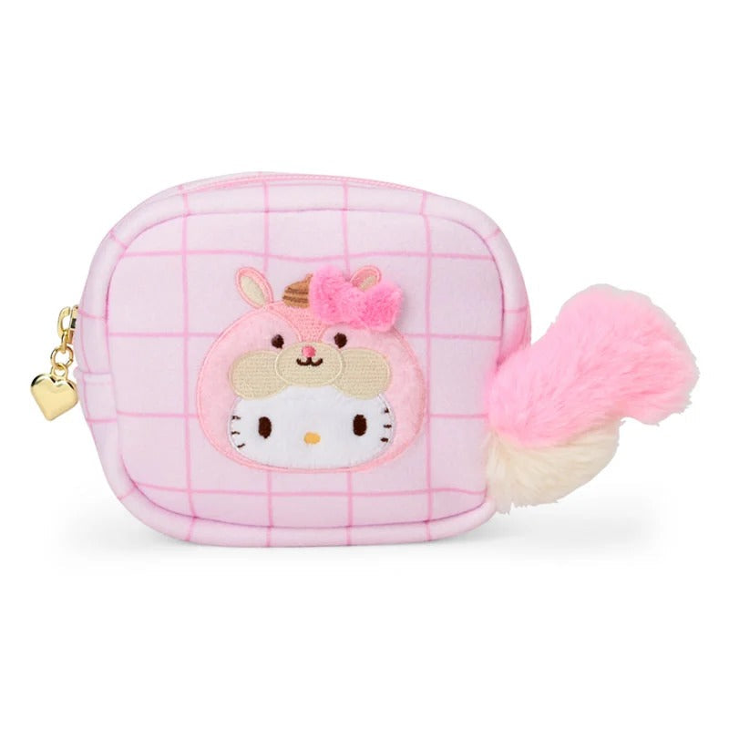 Hello Kitty Mini Zipper Pouch (Fluffy Squirrel Series)