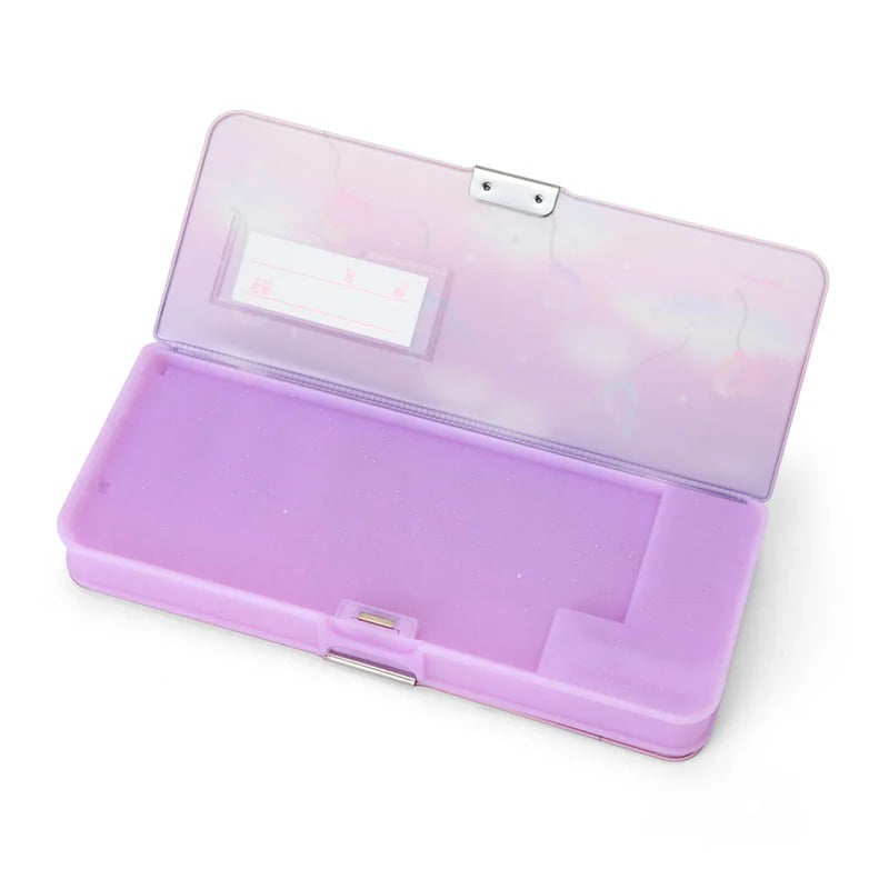 Kuromi Translucent 2 Way Pencil Case