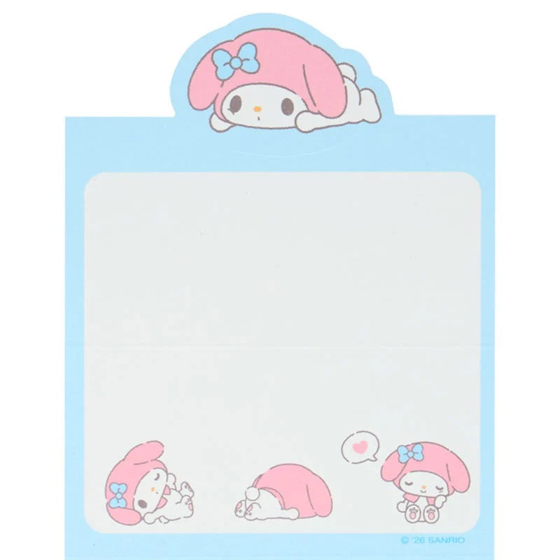 My Melody Strike A Pose Mini Notes Memo Pad