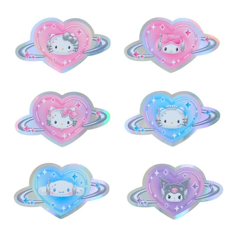 Sanrio Characters Sticker Pack, Tokimeki Planet Series