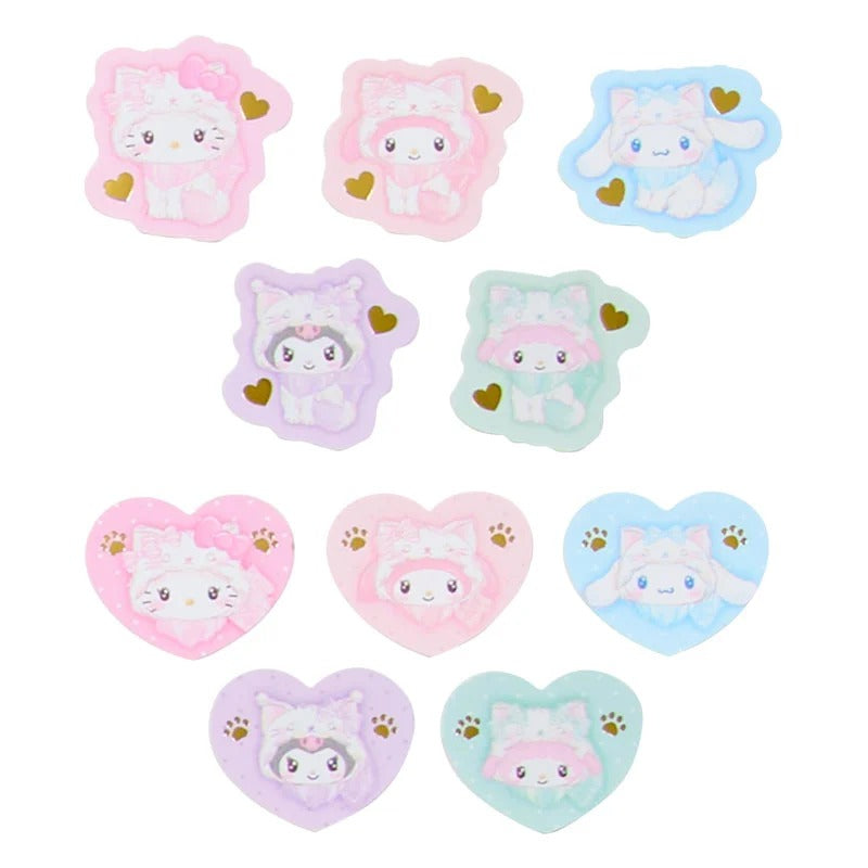 Sanrio Characters Milky Kitten 26 Piece Sticker Pack