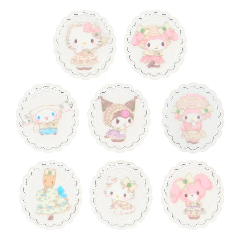 Sanrio Characters 2 Piece Sticker Set, Forest Lace Series