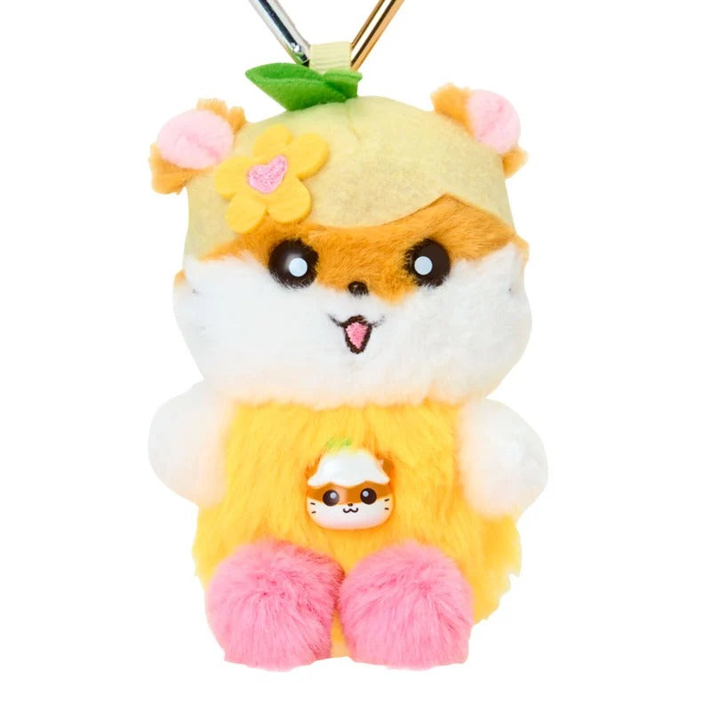 Corocorokuririn Pop Beads Plush Mascot Keychain