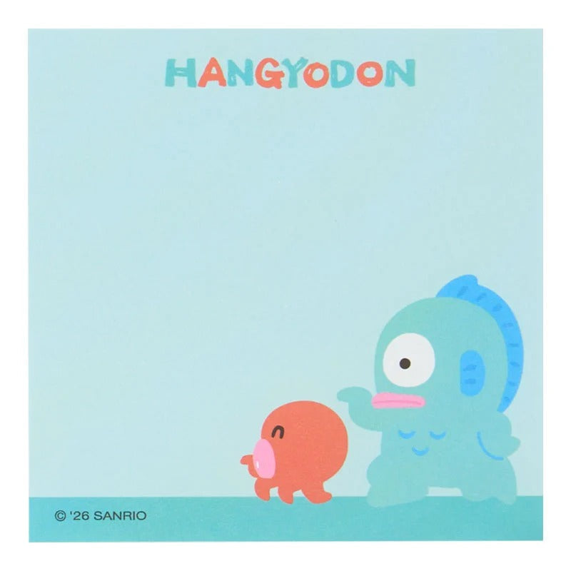 Hangyodon Three-Tier Mini Memo Pad, Expressions