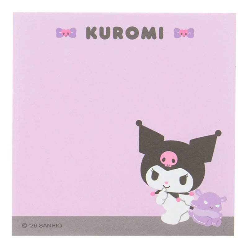 Kuromi Three-Tier Mini Memo Pad, Expressions