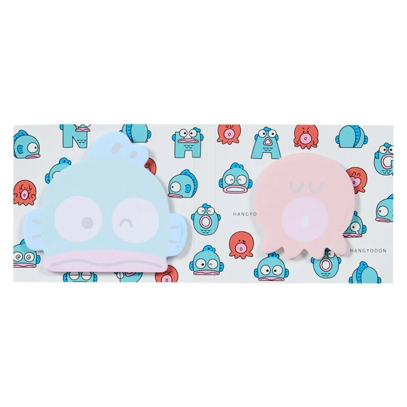 Hangyodon Funny Faces Face-Shaped Sticky Notes