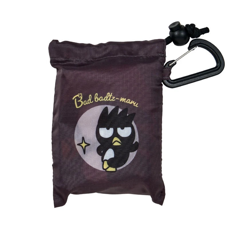Badtz-maru Small Foldable Reusable Shopping Tote