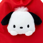 Pochacco Plush Face Drawstring Travel Pouch