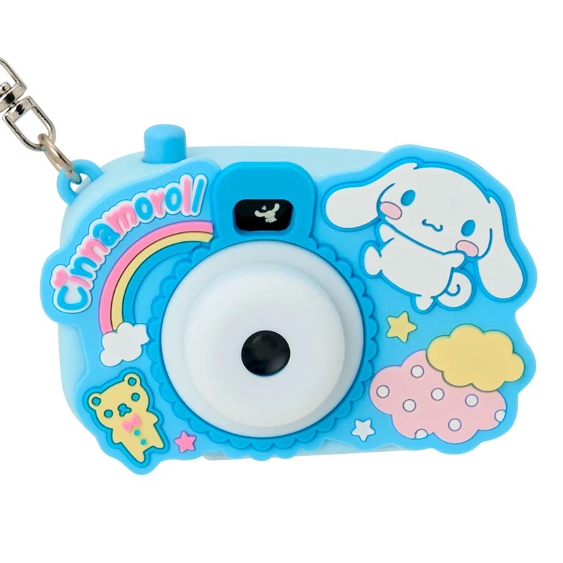 Cinnamoroll Camera Light Projection Keychain Charm