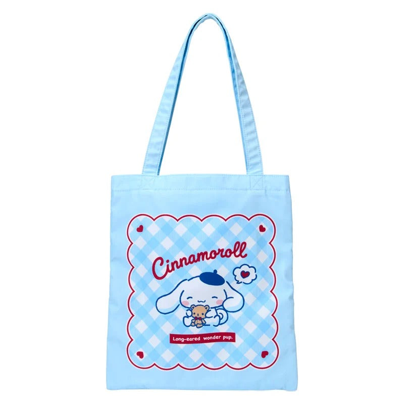 Cinnamoroll x Kuma-san Tote Bag, Blue