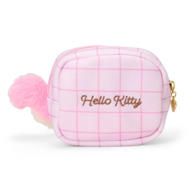 Hello Kitty Fluffy Squirrel Mini Zipper Pouch