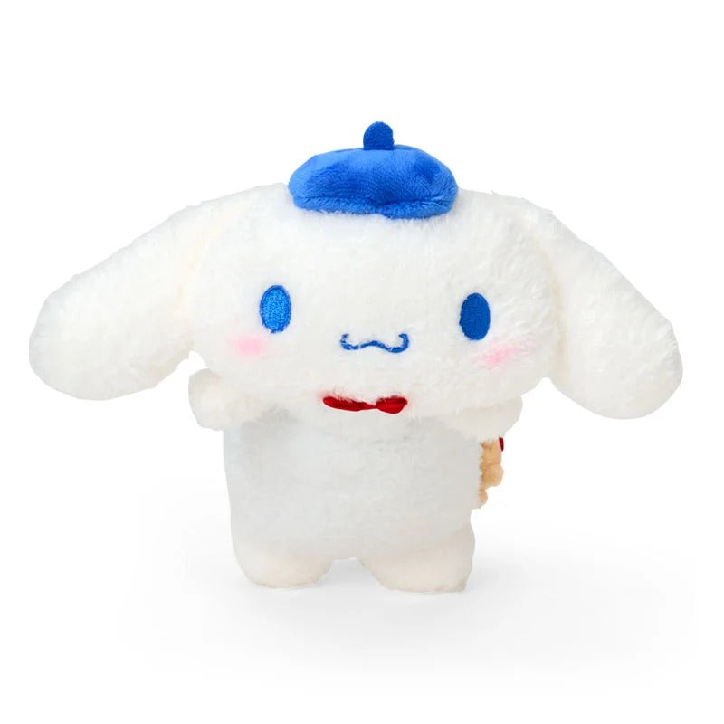 Cinnamoroll x Kuma-san Plush Pencil Case, Blue