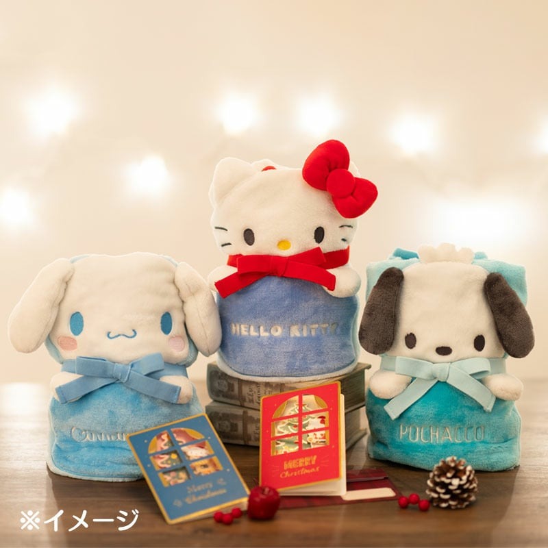 Pochacco 2-in-1 Cozy Lap Blanket and Pillow