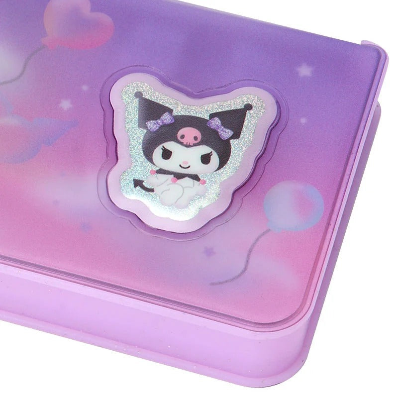 Kuromi Translucent 2 Way Pencil Case