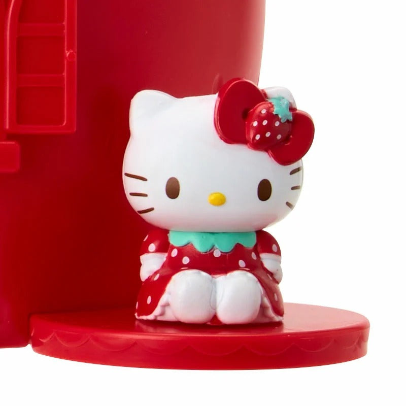 Hello Kitty Customizable Coin Bank, Red Strawberry