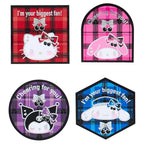 Sanrio Characters 28 Piece Sticker Pack, Rock and Check Series