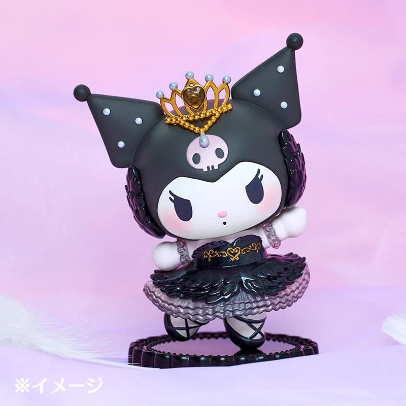 Kuromi Boxed Mini Ballerina Figurine, Kawaii Ballet