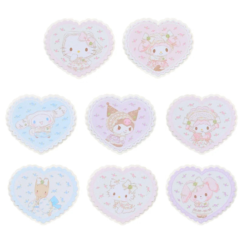 Sanrio Characters 2 Piece Sticker Set, Forest Lace Series