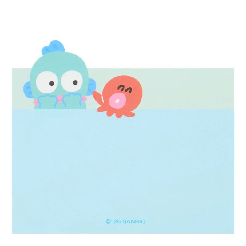 Hangyodon Three-Tier Mini Memo Pad, Expressions