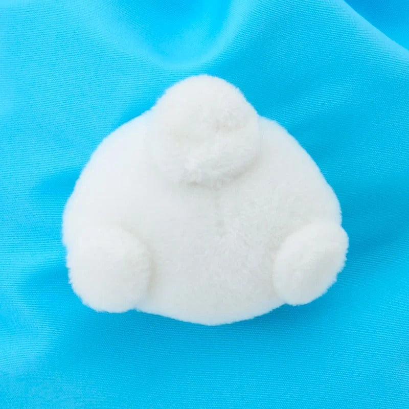 Cinnamoroll Plush Face Drawstring Travel Pouch