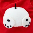 Pochacco Plush Face Drawstring Travel Pouch