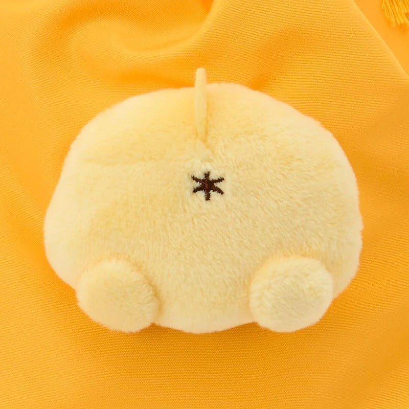 Pompompurin Plush Face Drawstring Travel Pouch