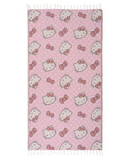 Hello Kitty Sand Cloud Organic Cotton Beach Towel, Dots